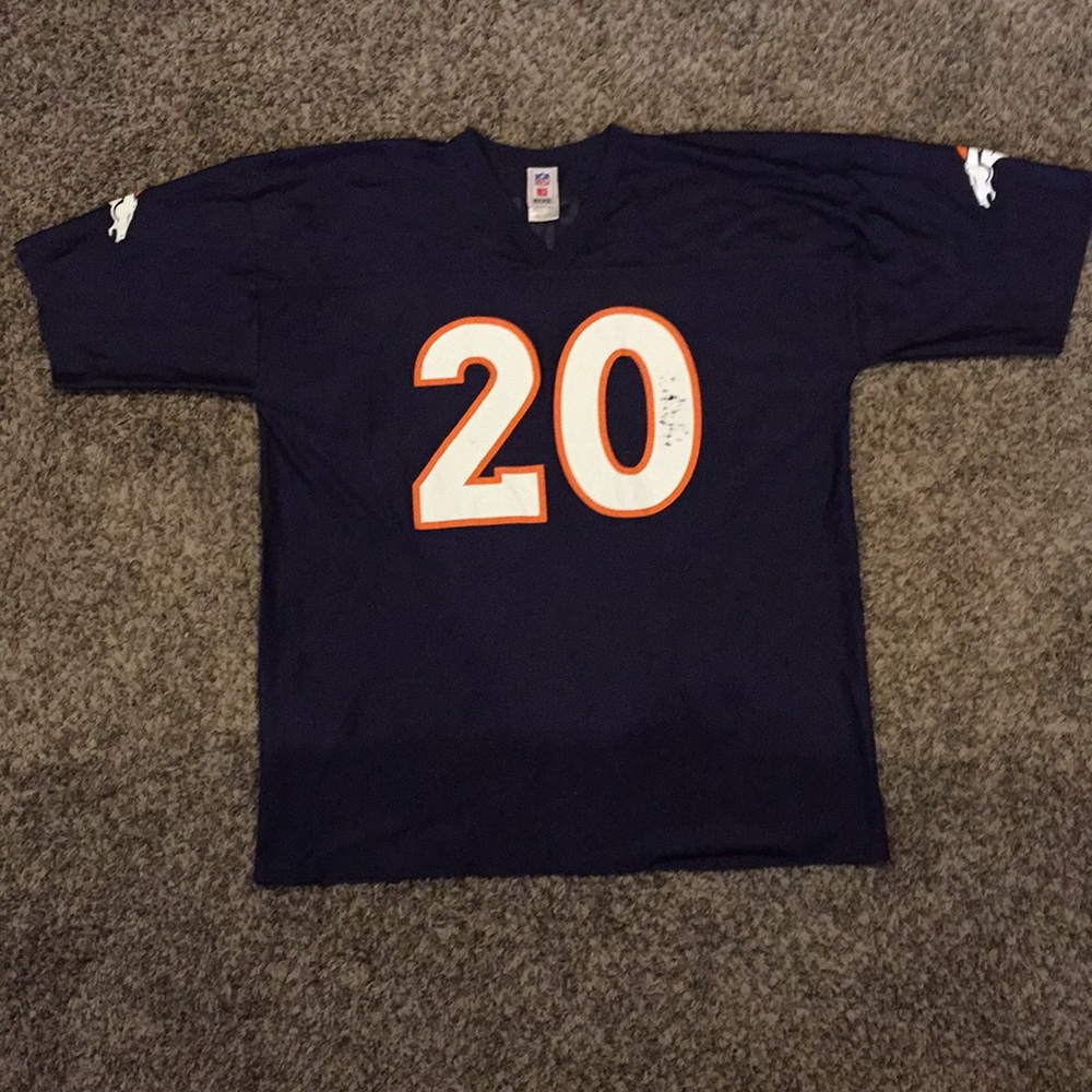 2007 Denver Broncos RB Travis Henry #20